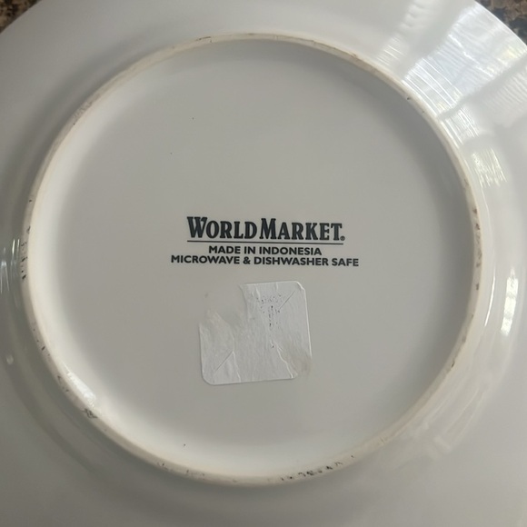 Cost Plus World Market Christmas Zebra Monkey Penguinin Decorative Plate - Picture 3 of 3